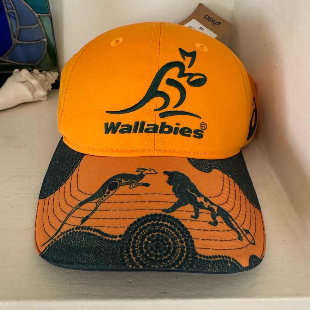 Asics Vibrant Orange Wallabies Hat